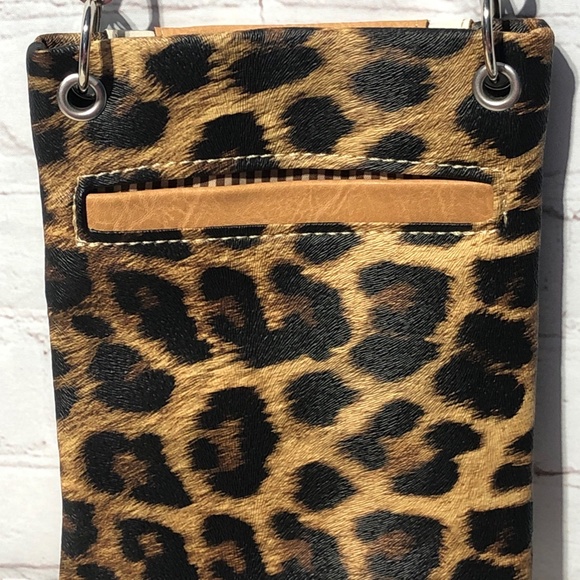 Western Style Mini Crossbody Purse Embroidery Turquoise Embellishments - Picture 5 of 15